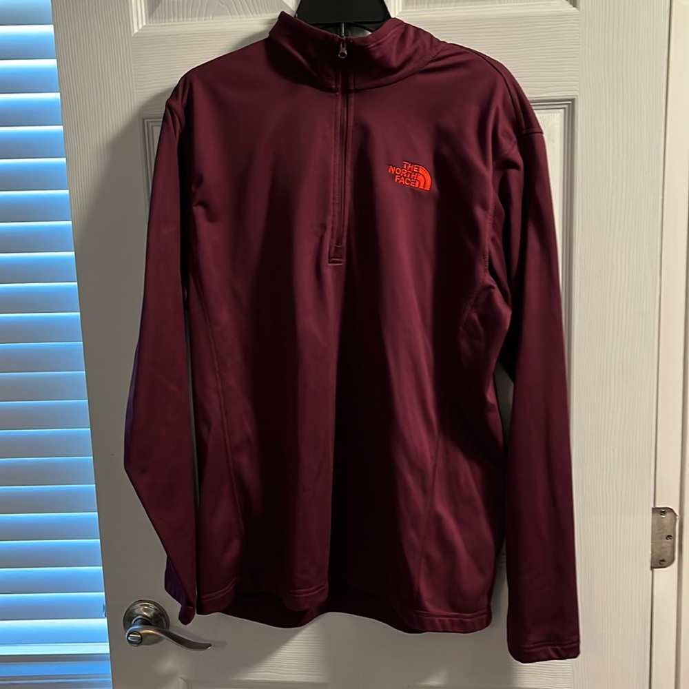 North face quarter zip